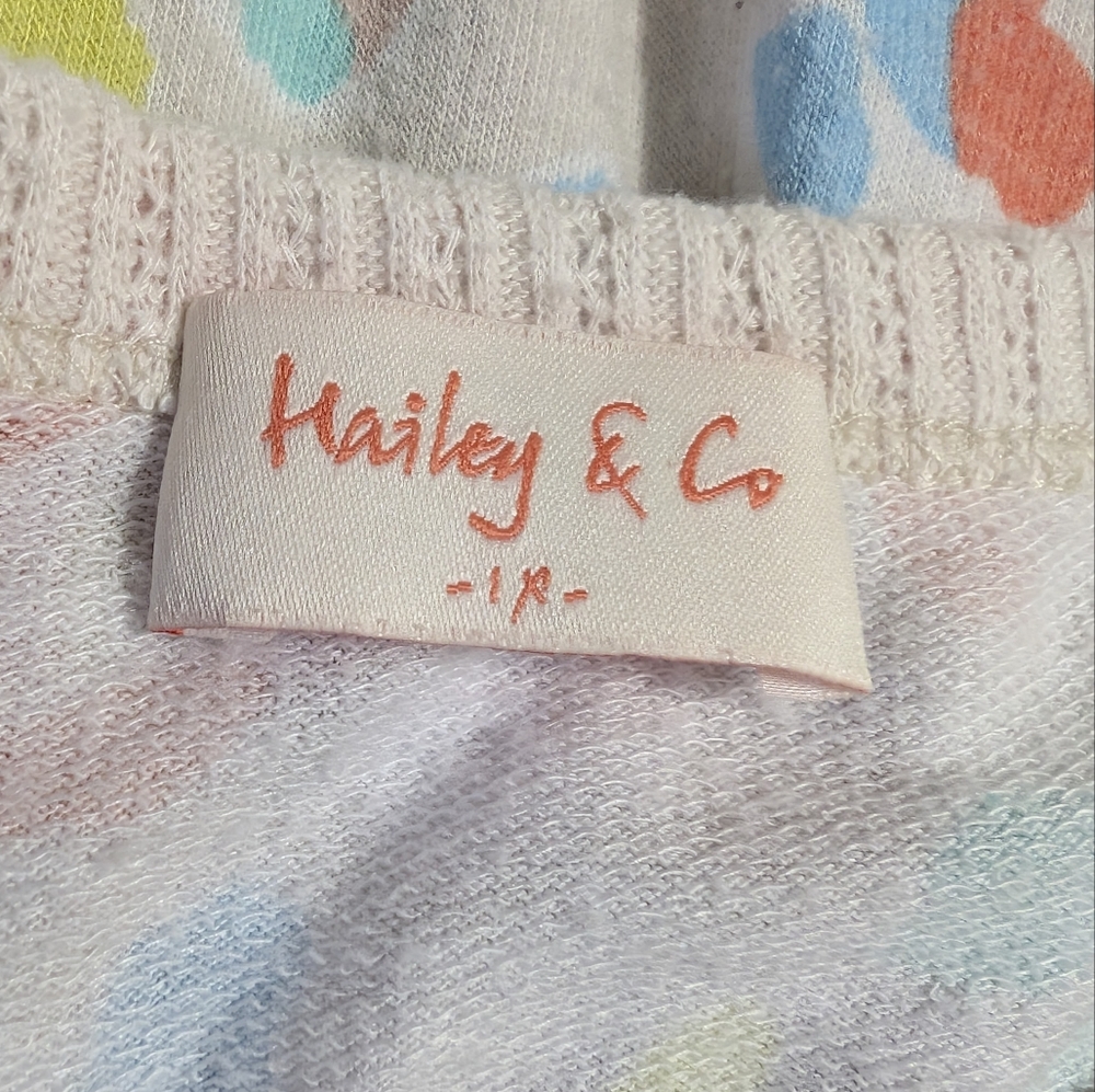 Hailey & Co Colorful Patterned Long Sleeve Shirt Size 1X - Picture 5 of 5